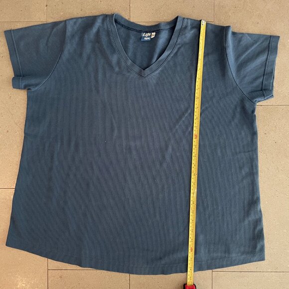 3 Maternity T-shirts Grey, Black/Teal-Size Large/XL - Picture 13 of 16